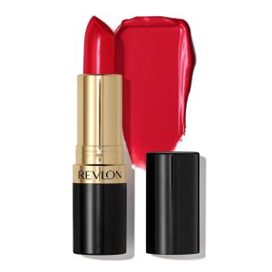 Revlon Super Lustrous Lipstick, Creamy Formula For Soft, Fuller-Looking Lips, Moisturized Feel, 778 Pink Promise, 0.15 oz(809 Wild Saffron)