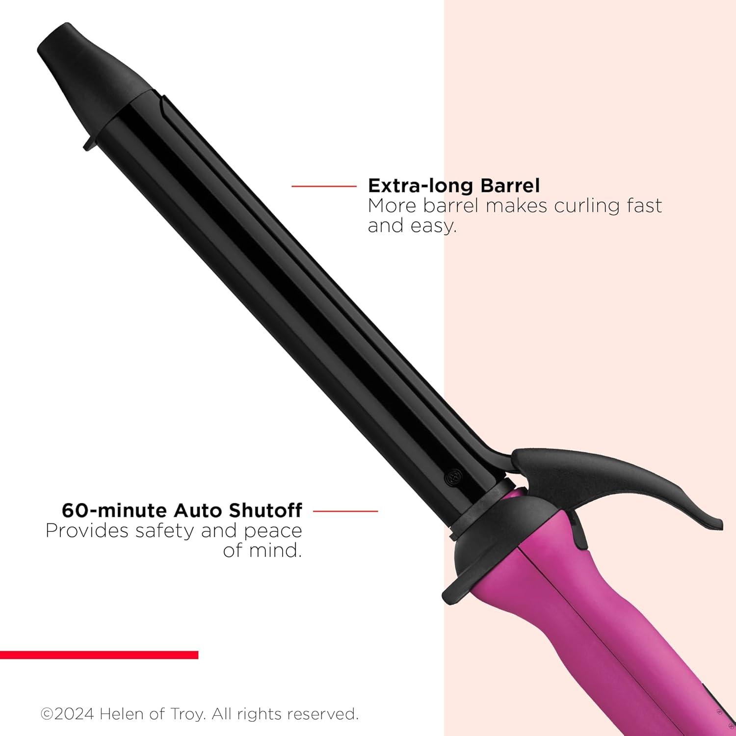 imageREVLON Easy Heat 1quot Precision Curling IronPink