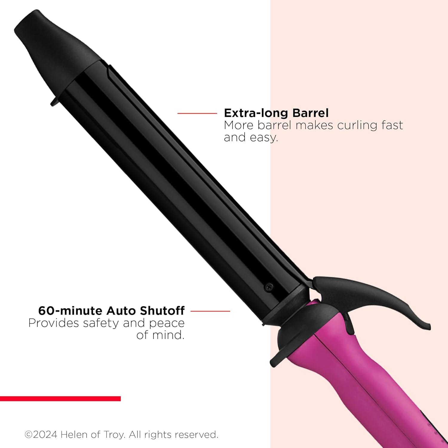 imageREVLON Easy Heat 1quot Precision Curling IronPink