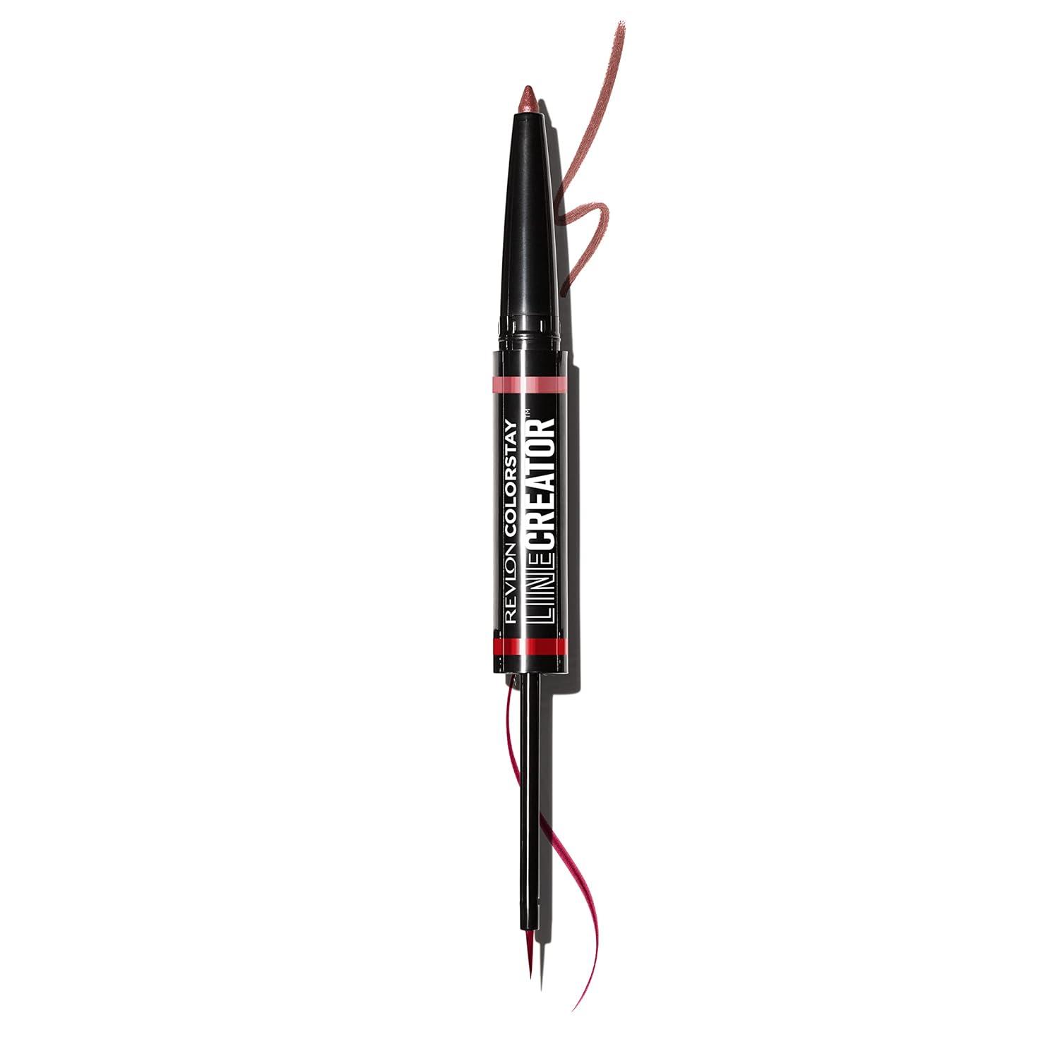 imageREVLON Liquid Eyeliner ampamp Smoky Kohl Pencil ColorStay Line Creator Eye Makeup Waterproof ampamp Transferproof Blackout 0004 ozShes On Fire