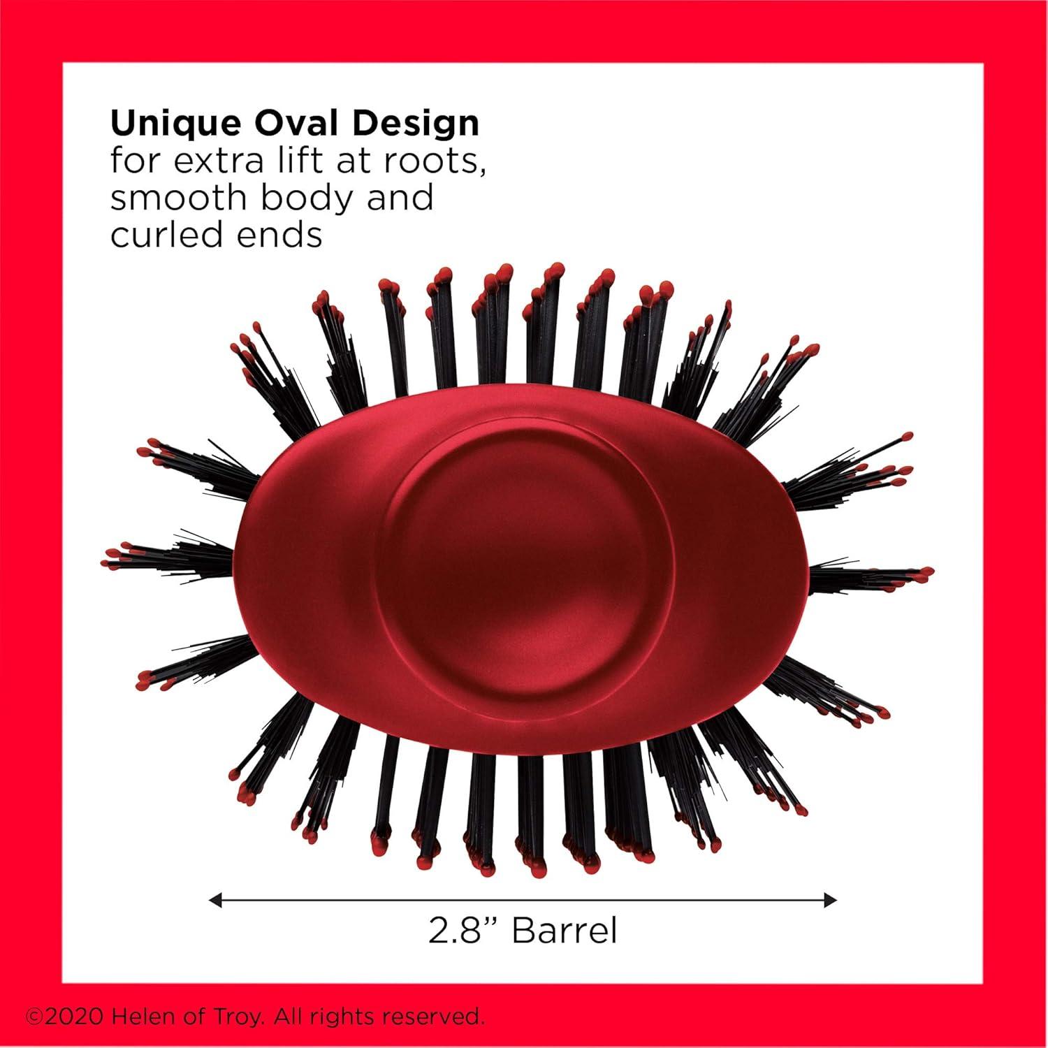 imageREVLON One Step Volumizer PLUS Hair Dryer and Styler More Volume Less Damage and More Styling Control for Easy and Fast SalonStyle Blowouts Plus Travel Friendly BlackRed