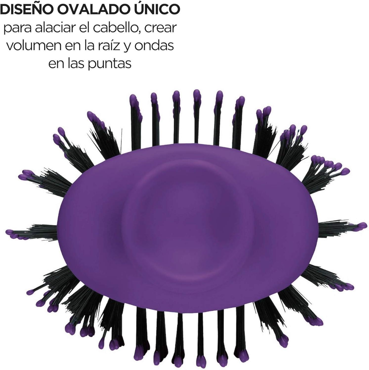 imageREVLON One Step Volumizer PLUS Hair Dryer and Styler More Volume Less Damage and More Styling Control for Easy and Fast SalonStyle Blowouts Plus Travel Friendly BlackPurple