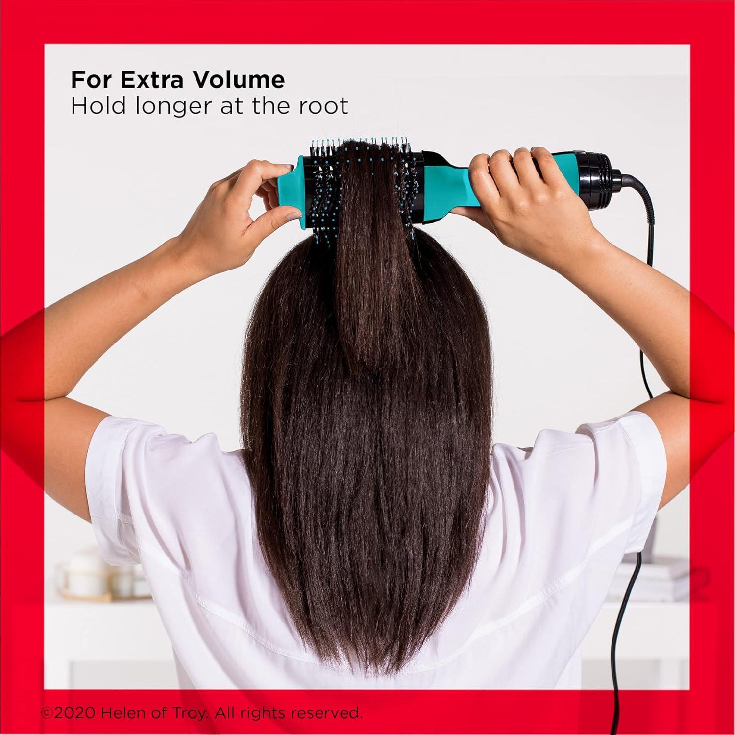 imageREVLON One Step Volumizer PLUS Hair Dryer and Styler More Volume Less Damage and More Styling Control for Easy and Fast SalonStyle Blowouts Plus Travel Friendly BlackTeal