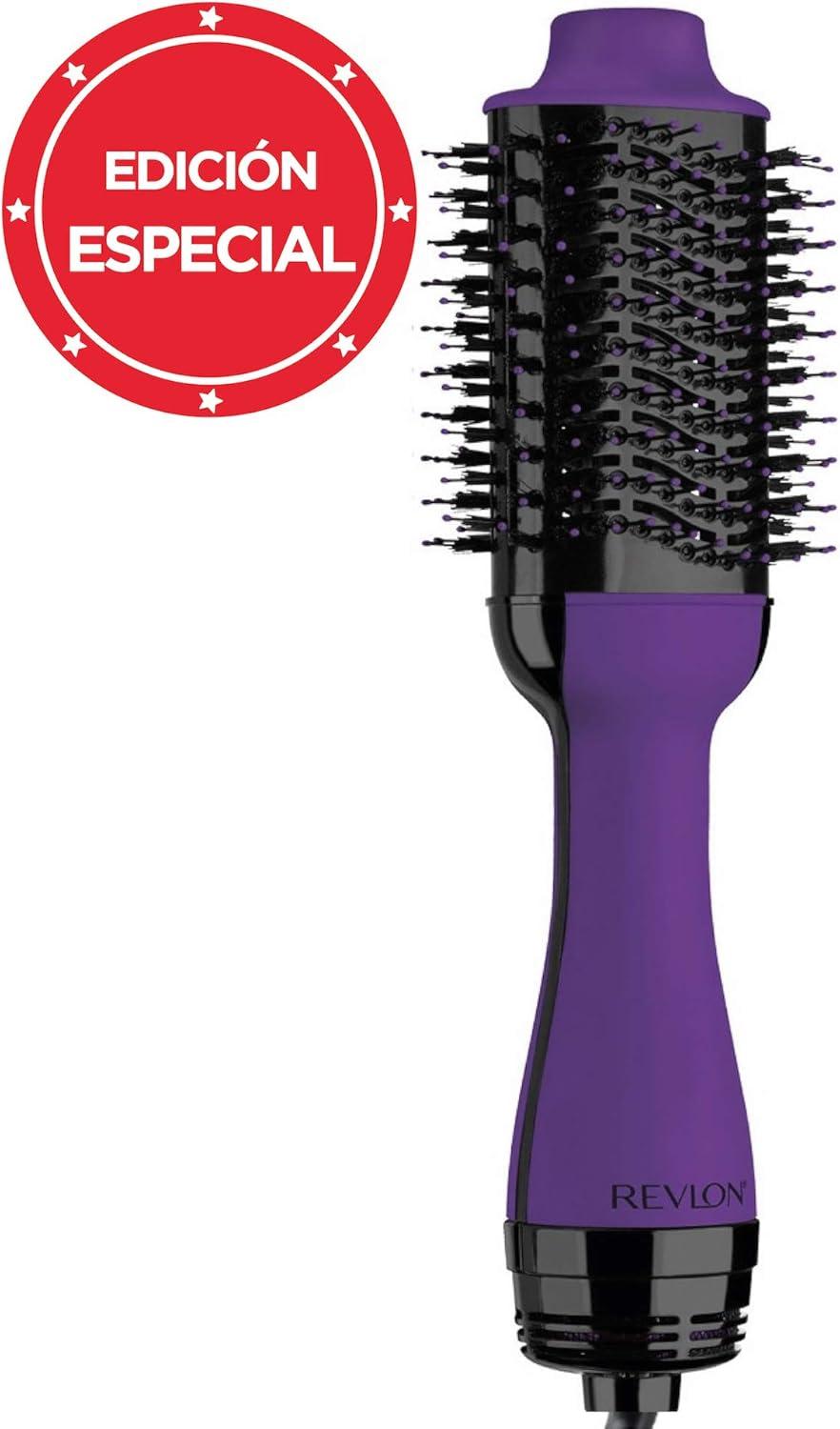 imageREVLON One Step Volumizer PLUS Hair Dryer and Styler More Volume Less Damage and More Styling Control for Easy and Fast SalonStyle Blowouts Plus Travel Friendly BlackPurple