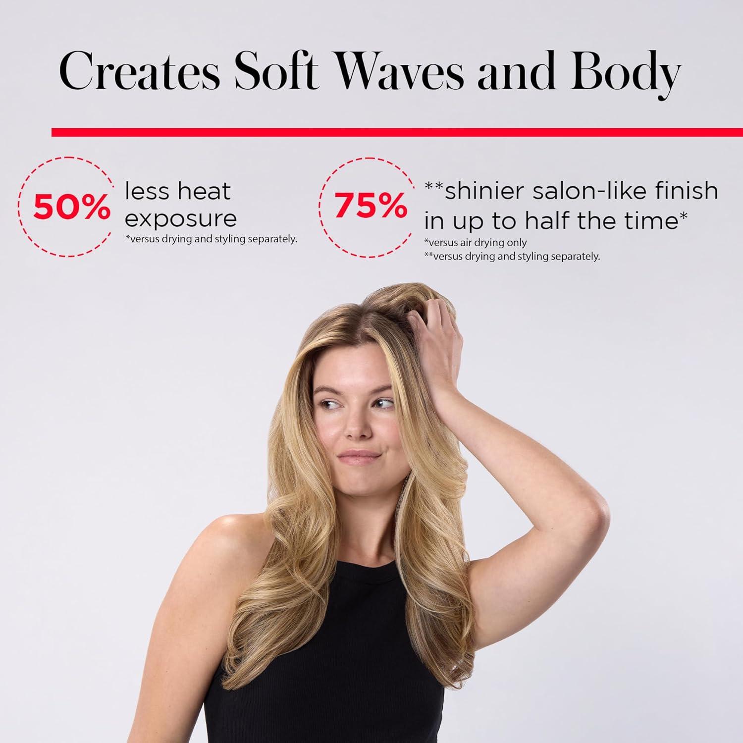 imageREVLON One Step Volumizer PLUS Hair Dryer and Styler More Volume Less Damage and More Styling Control for Easy and Fast SalonStyle Blowouts Plus Travel Friendly BlackTeal