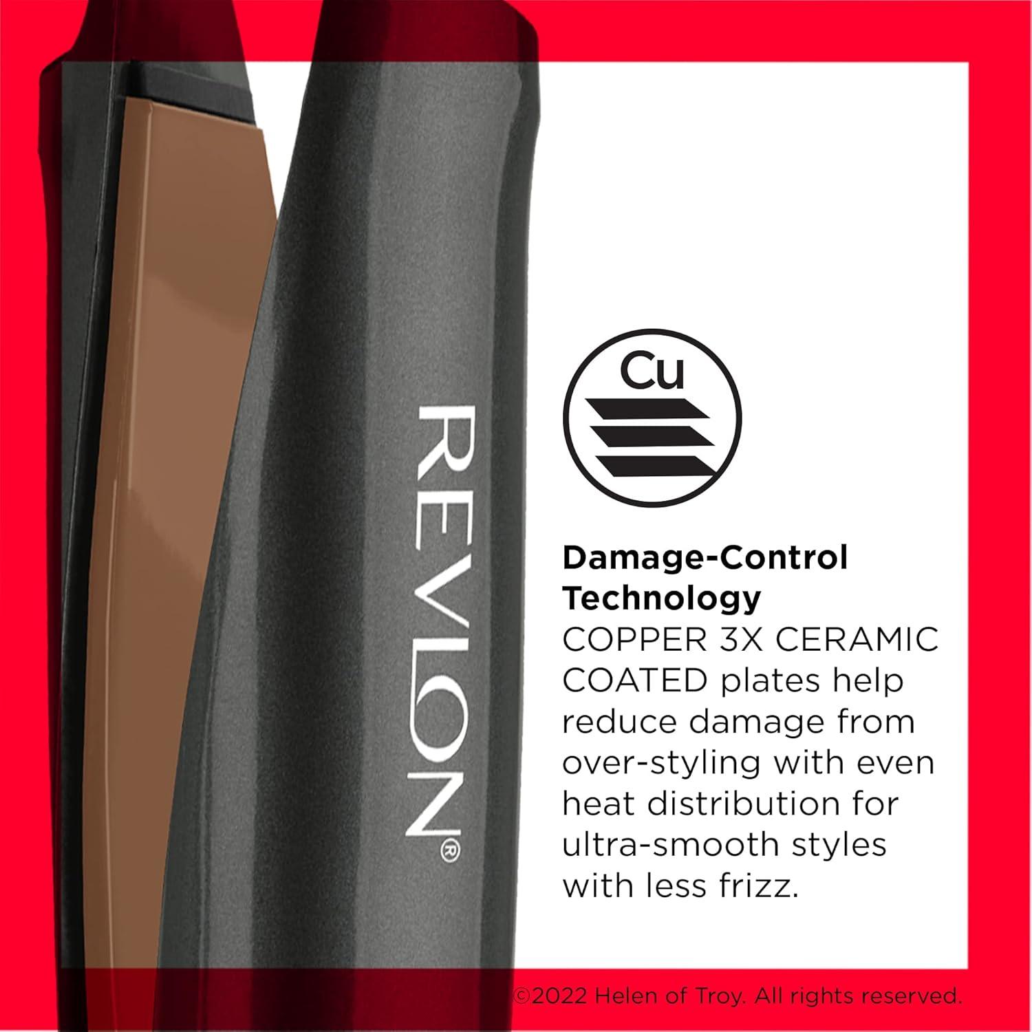 imageREVLON Straight or Curl Curved Hair Styler Two Looks One Tool 1