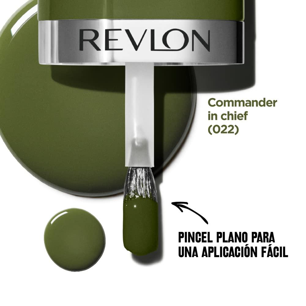 imageREVLON Ultra HD Snap Nail Color Natural Rich Glossy Polish 100 Vegan Formula No Base or Top Coat Needed 014 Red and Real 027 fl oz022 Commander In Chief