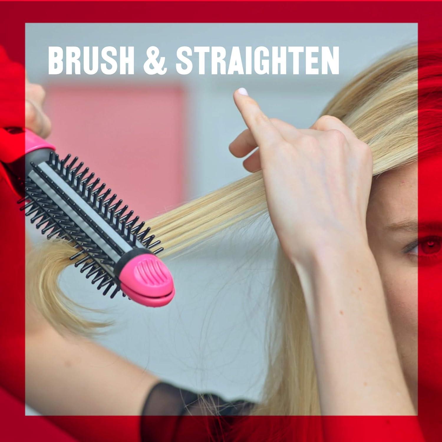 imageRevlon 2in1 MultiStyler Flat Iron and Curling Wand1 Count Pack of 1