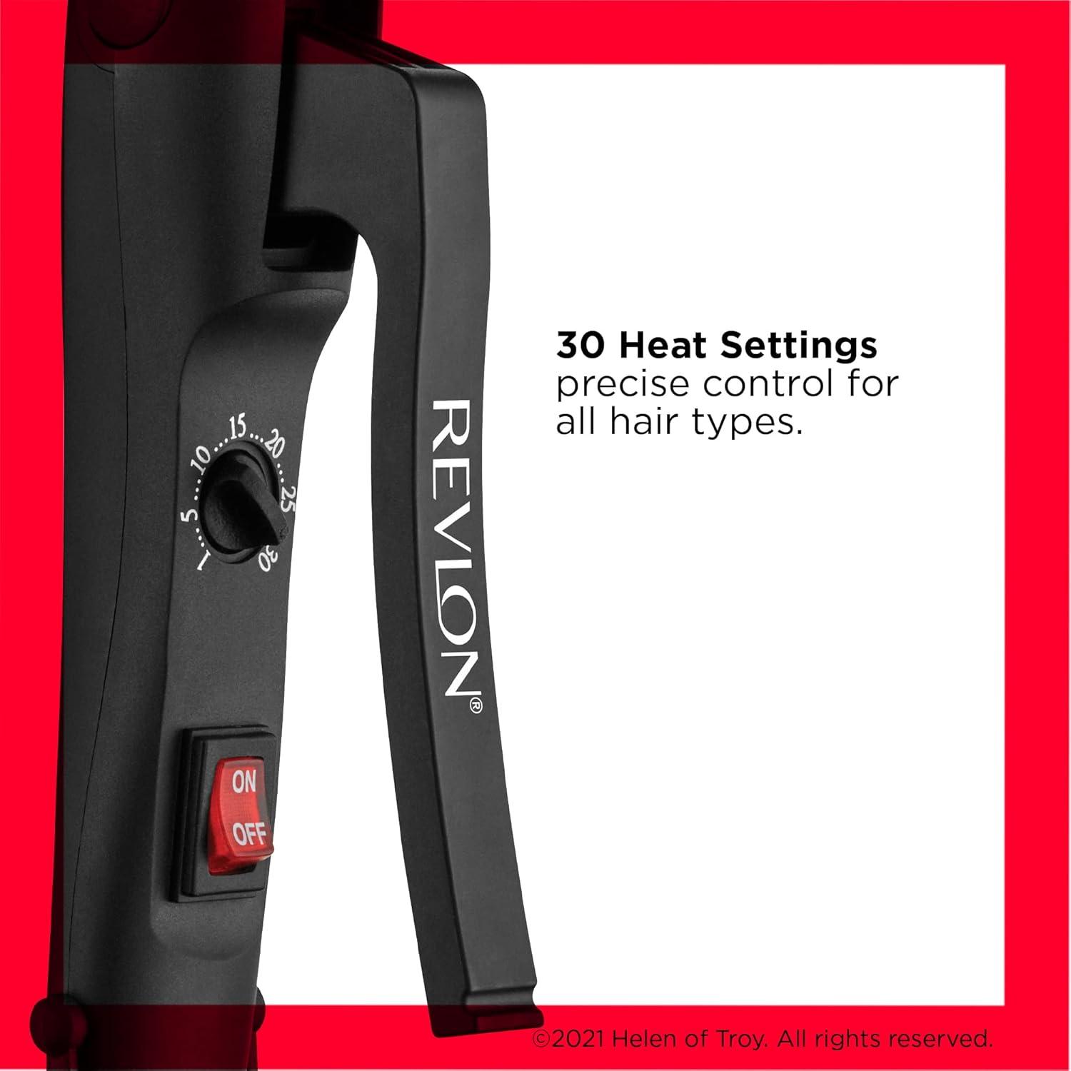 imageRevlon 3 Barrel Jumbo Hair Waver LongLasting Natural Looking Waves PinkPink