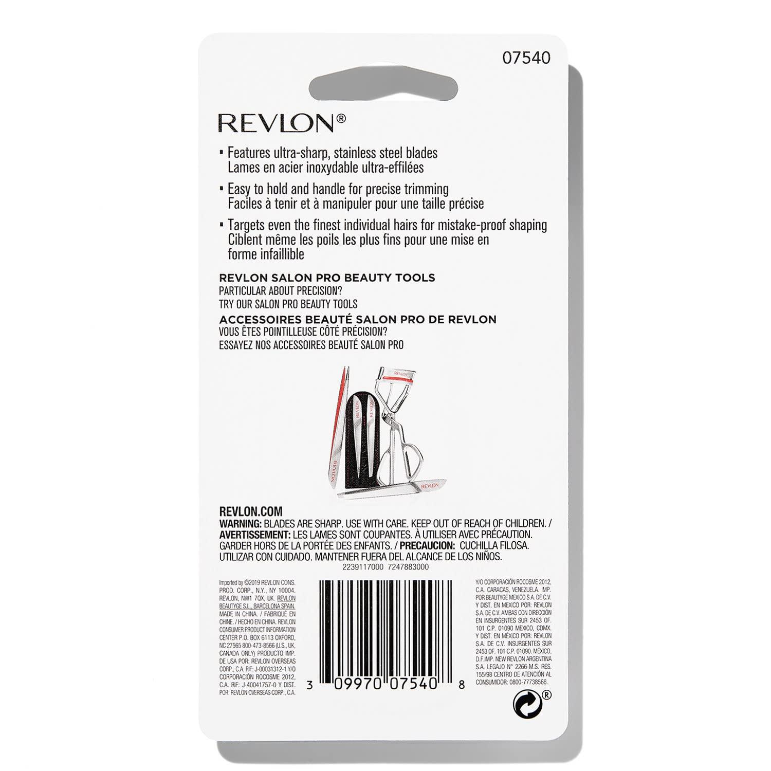 imageRevlon Brow MicroScissor Detailed Eyebrow Shaping with Maximum Control Stainless Steel Blades for Targeted Trimming 1 count