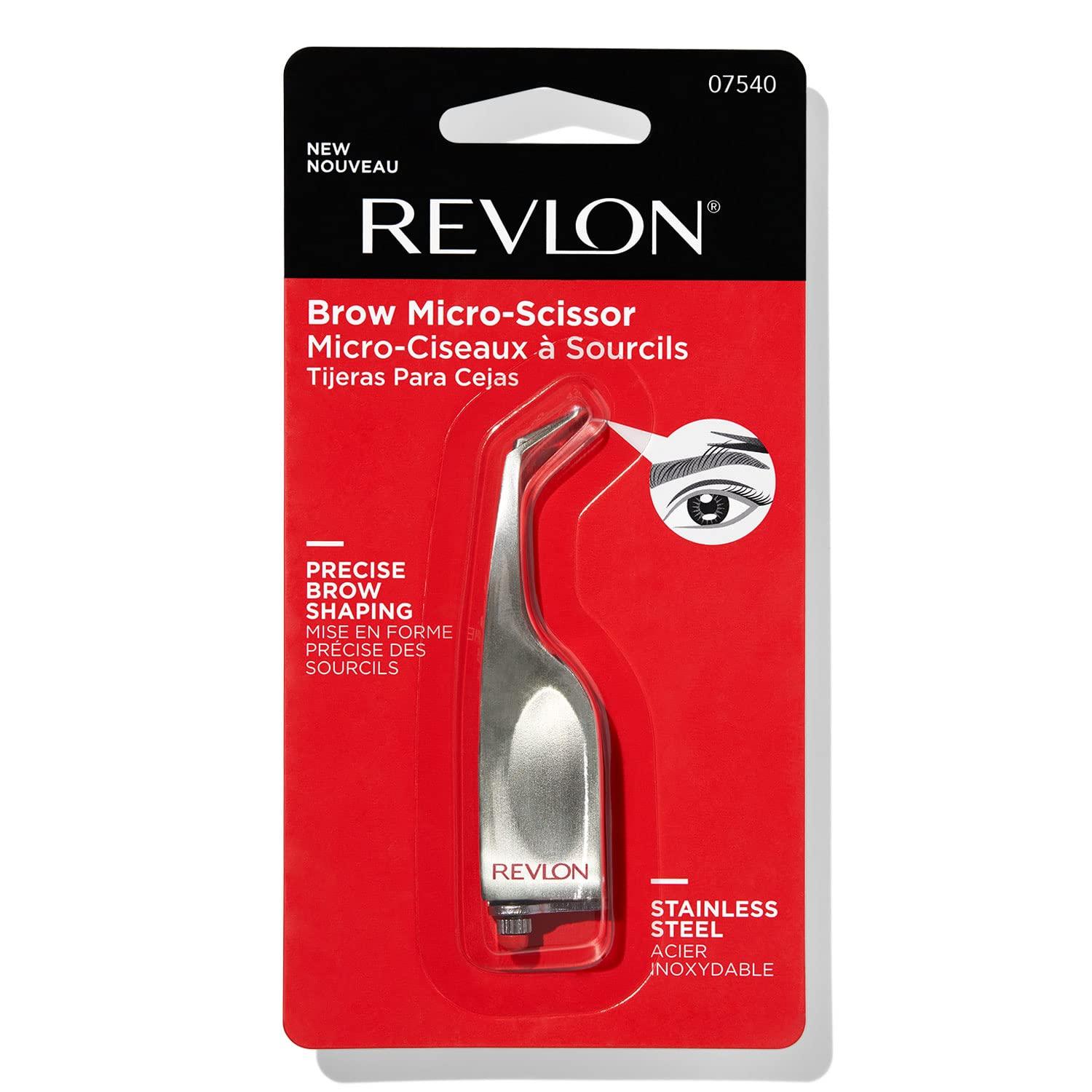imageRevlon Brow MicroScissor Detailed Eyebrow Shaping with Maximum Control Stainless Steel Blades for Targeted Trimming 1 count
