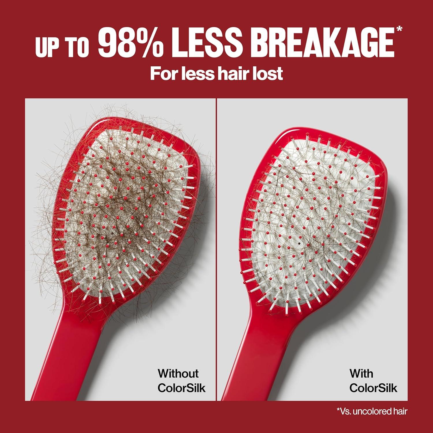 imageRevlon ColorSilk with Bond Repair Complex Auburn Permanent Hair Color 100 Gray Coverage Ammonia Free Hair Dye Vegan Keratin 42 Medium Auburn Pack of 349 Auburn Brown