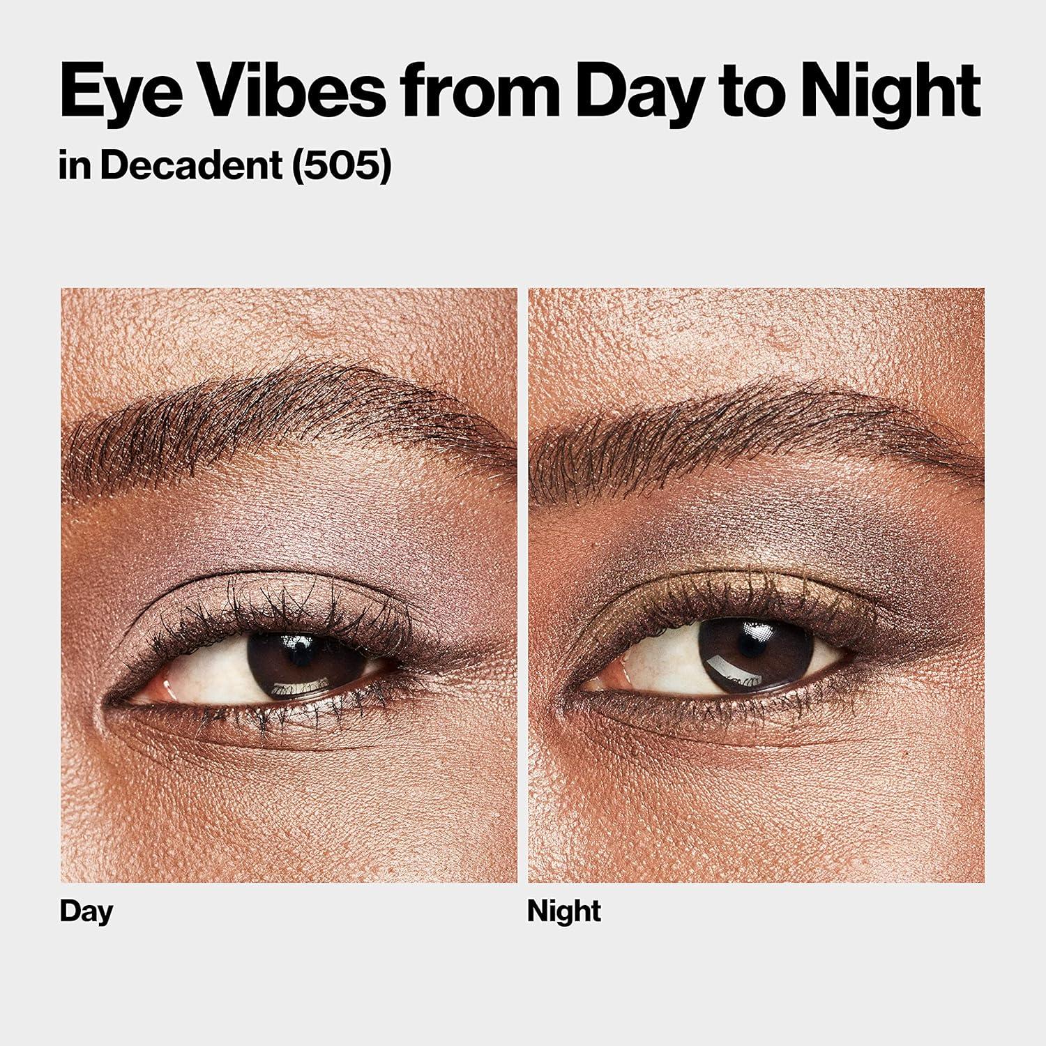 imageRevlon ColorStay Day to Night Eyeshadow Quad Longwear Shadow Palette with Transitional Shades and Buttery Soft Feel Crease ampamp Smudge Proof 505 Decadent 016 Oz505 Decadent