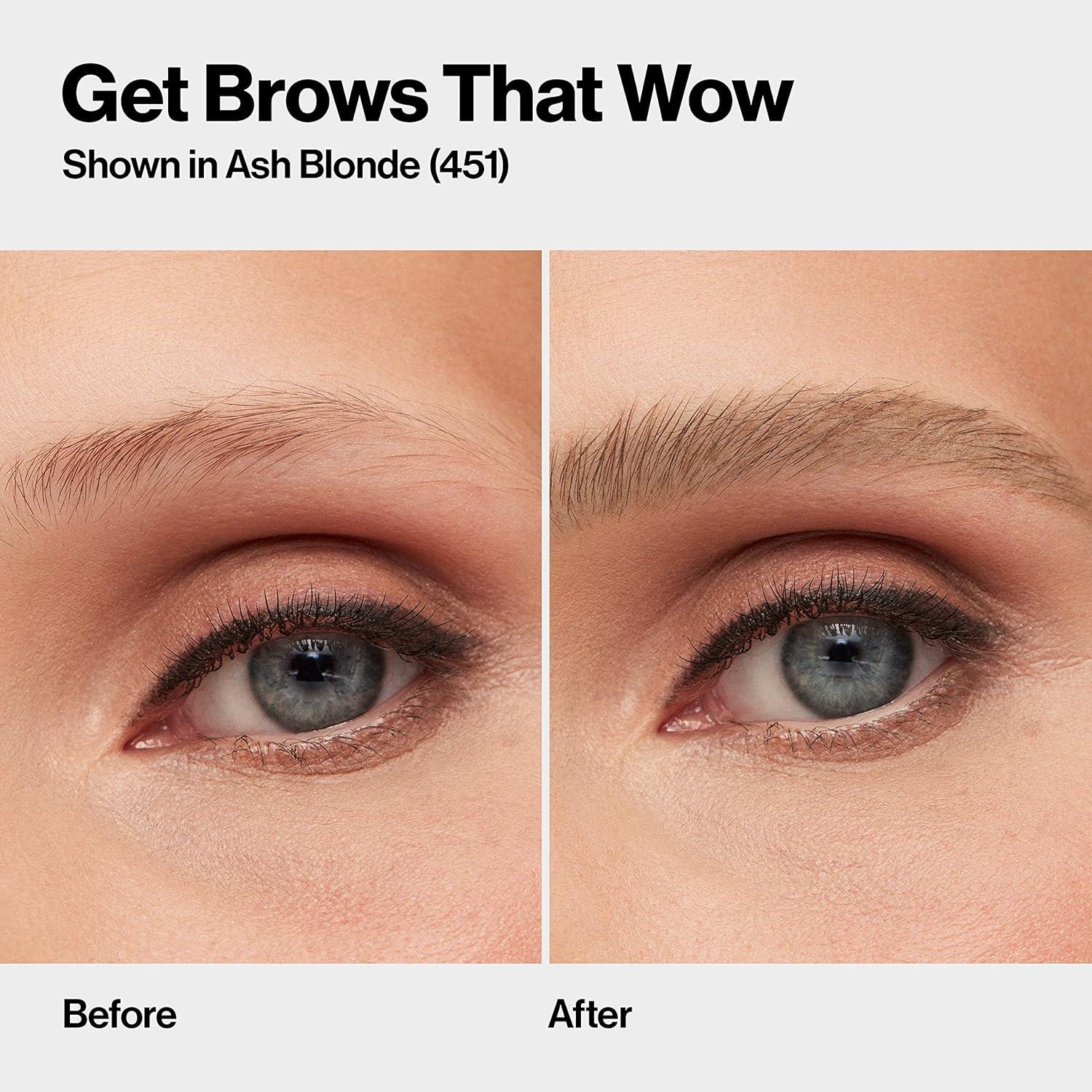 imageRevlon ColorStay Micro Eyebrow Pencil with Built In Spoolie Brush Infused with Argan and Marula Oil Waterproof Smudgeproof 451 Ash Blonde 0003 ozAsh Blonde