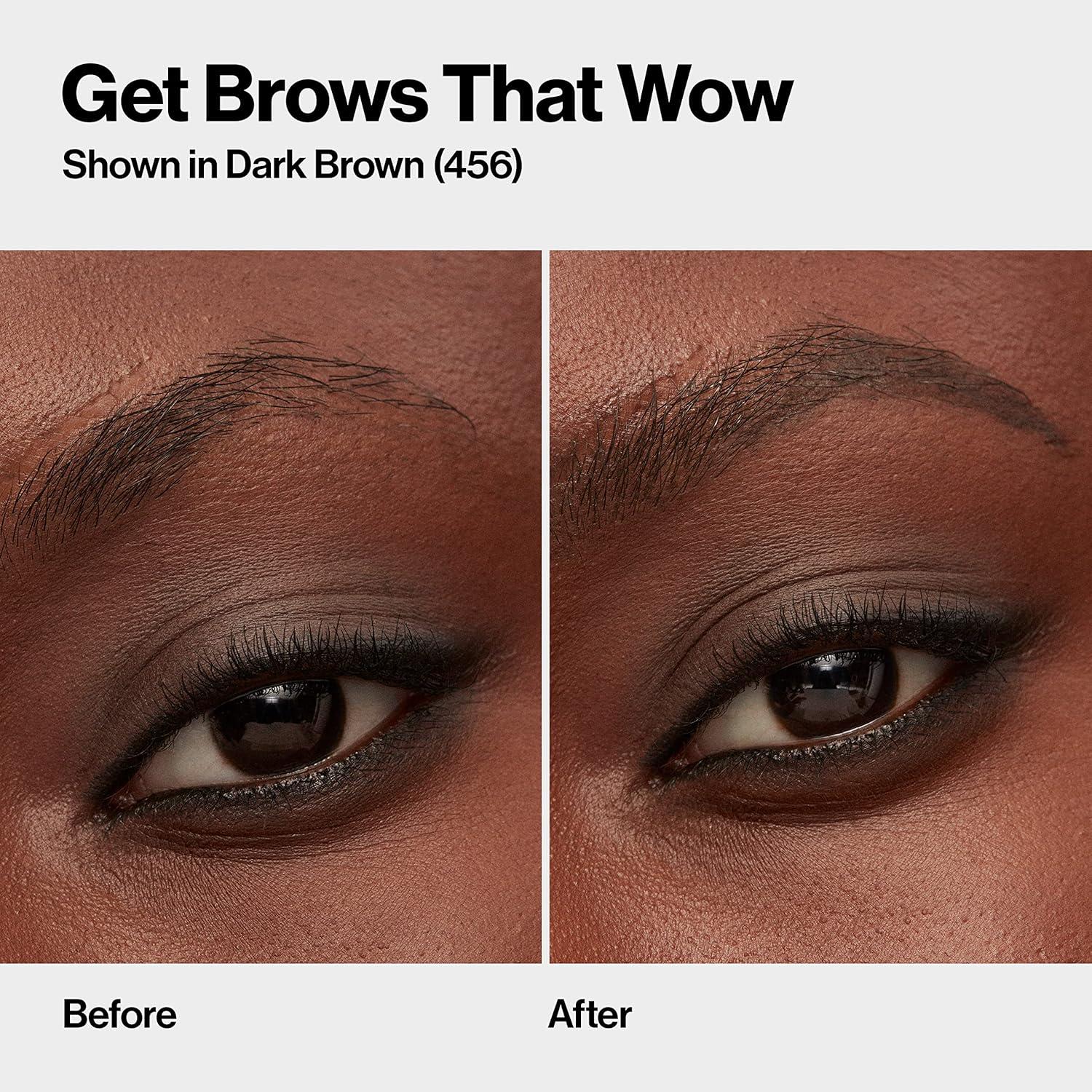 imageRevlon ColorStay Micro Eyebrow Pencil with Built In Spoolie Brush Infused with Argan and Marula Oil Waterproof Smudgeproof 451 Ash Blonde 0003 ozDark Brown