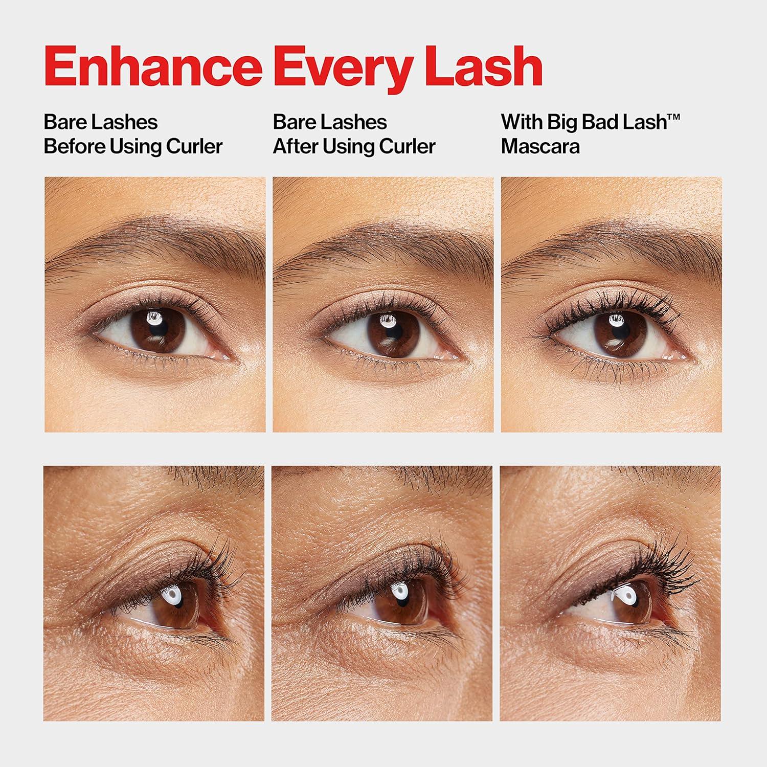 imageRevlon Comfort and Control Eyelash Curler Easy to Use with Storage for Refill Pads