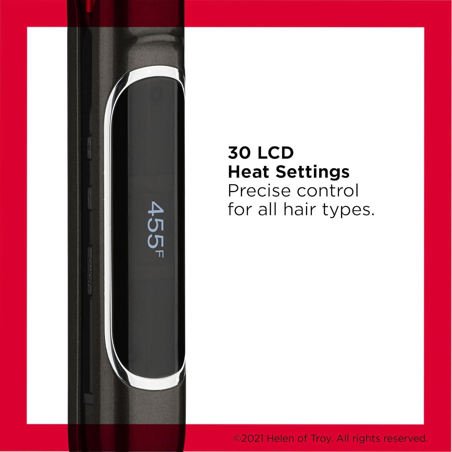 imageRevlon Copper Smooth Hair Flat Iron Frizz Control for Fast and Shiny Styles XL 112 inCopper