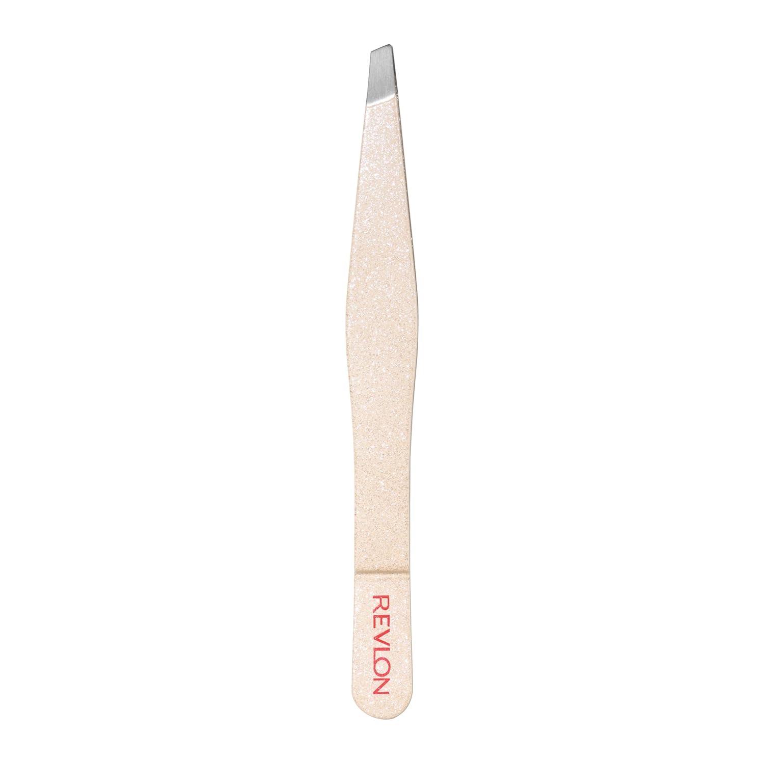 imageRevlon Designer Series Slant Tweezer High Precision Made With Long Lasting Stainless Steel 1 Count