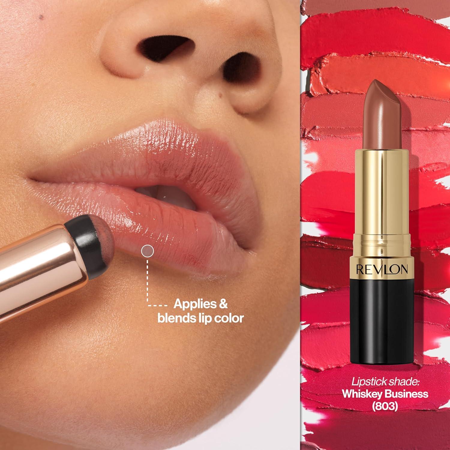 imageRevlon Dual Ended Jelly Makeup Blender Tool Silicone Makeup Applicator for Blush Bronzer Concealer Contour Eyes and Lips 1 count