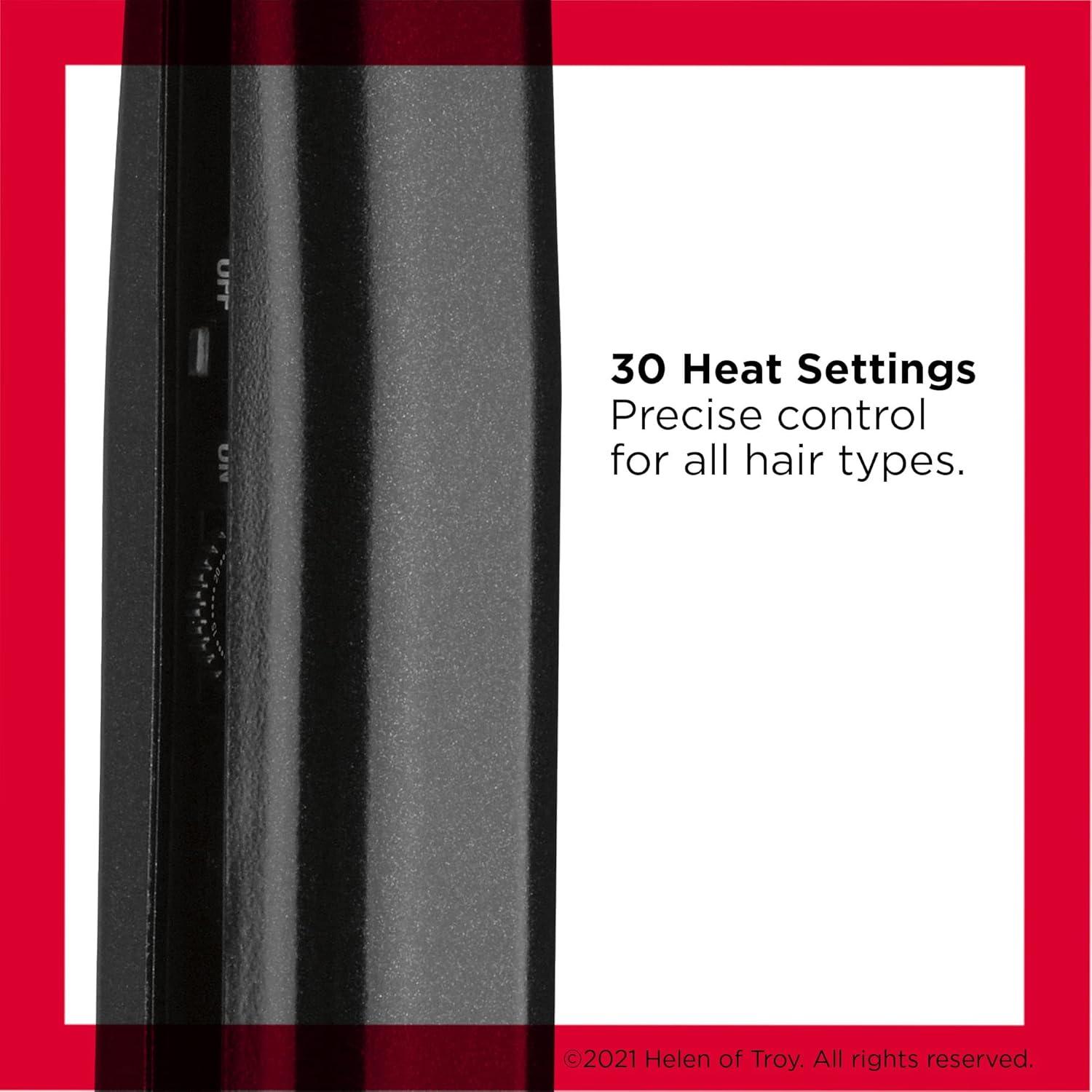 imageRevlon Perfect Heat Triple Ceramic Flat Iron for Ultra Straight Styles 1 in1 Count Pack of 1