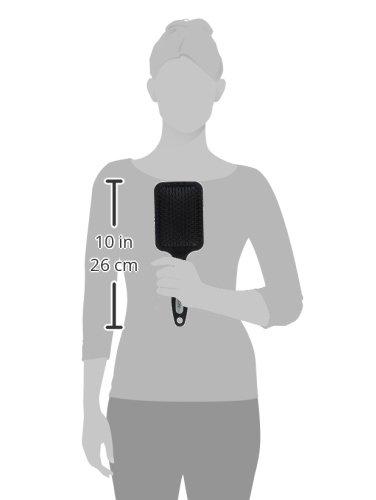 imageRevlon Straight ampamp Smooth Soft Touch Paddle Hair Brush Set Black BerryBlack