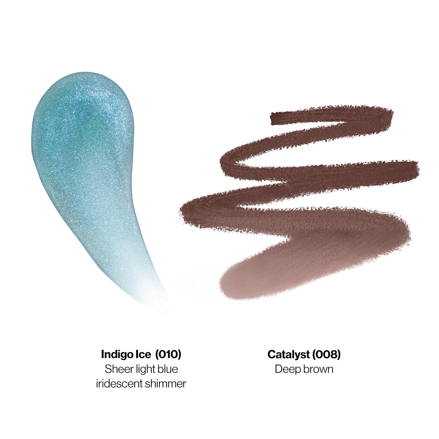 imageRevlon Super Lustrous Glimmer Gloss and ColorStay MultiLiner Bundle Indigo Ice and Catalyst Pack of 2