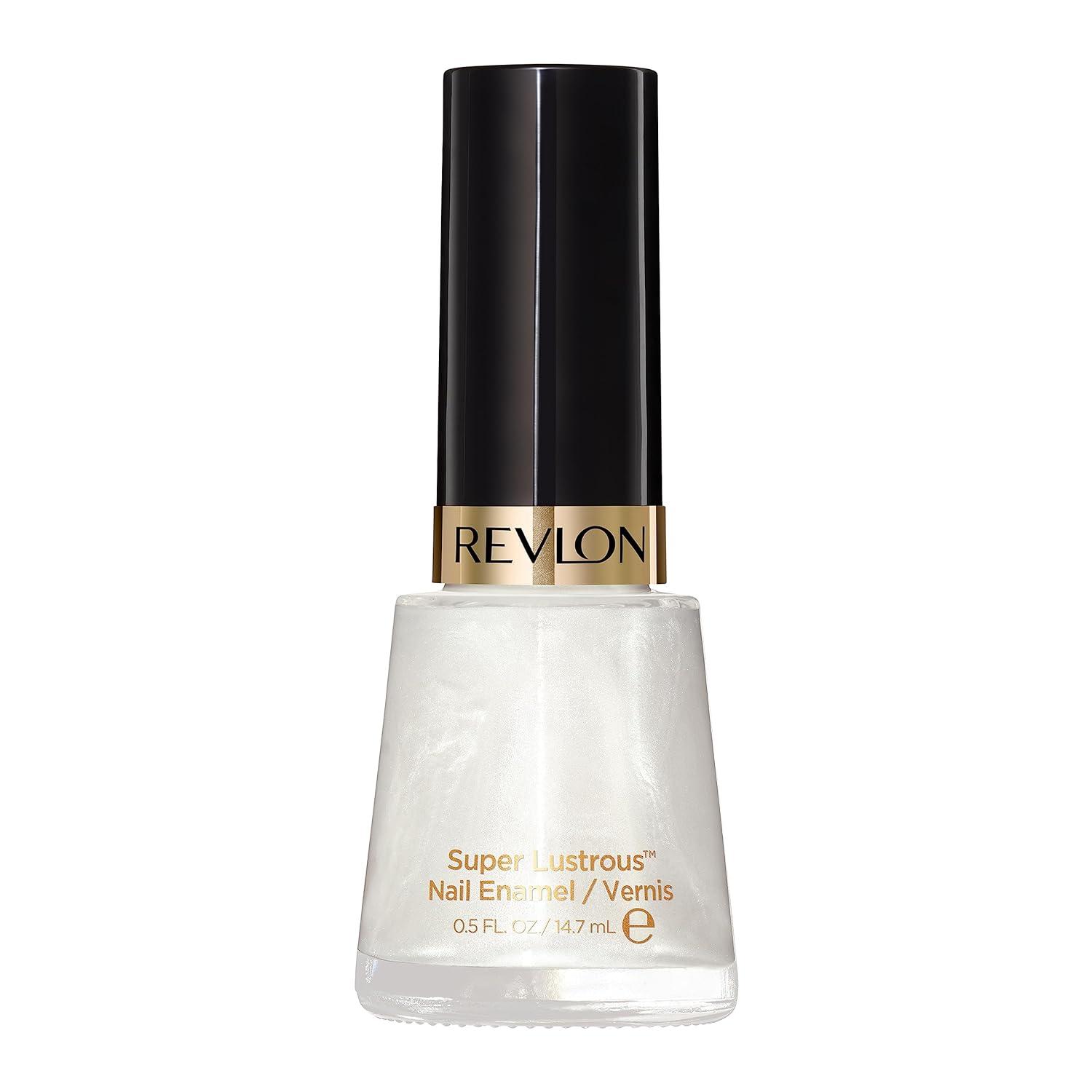 imageRevlon Super Lustrous Nail Polish ChipResistant ampamp Longwear Formula High Shine Finish 723 Electric 05 fl oz020 Pure Pearl