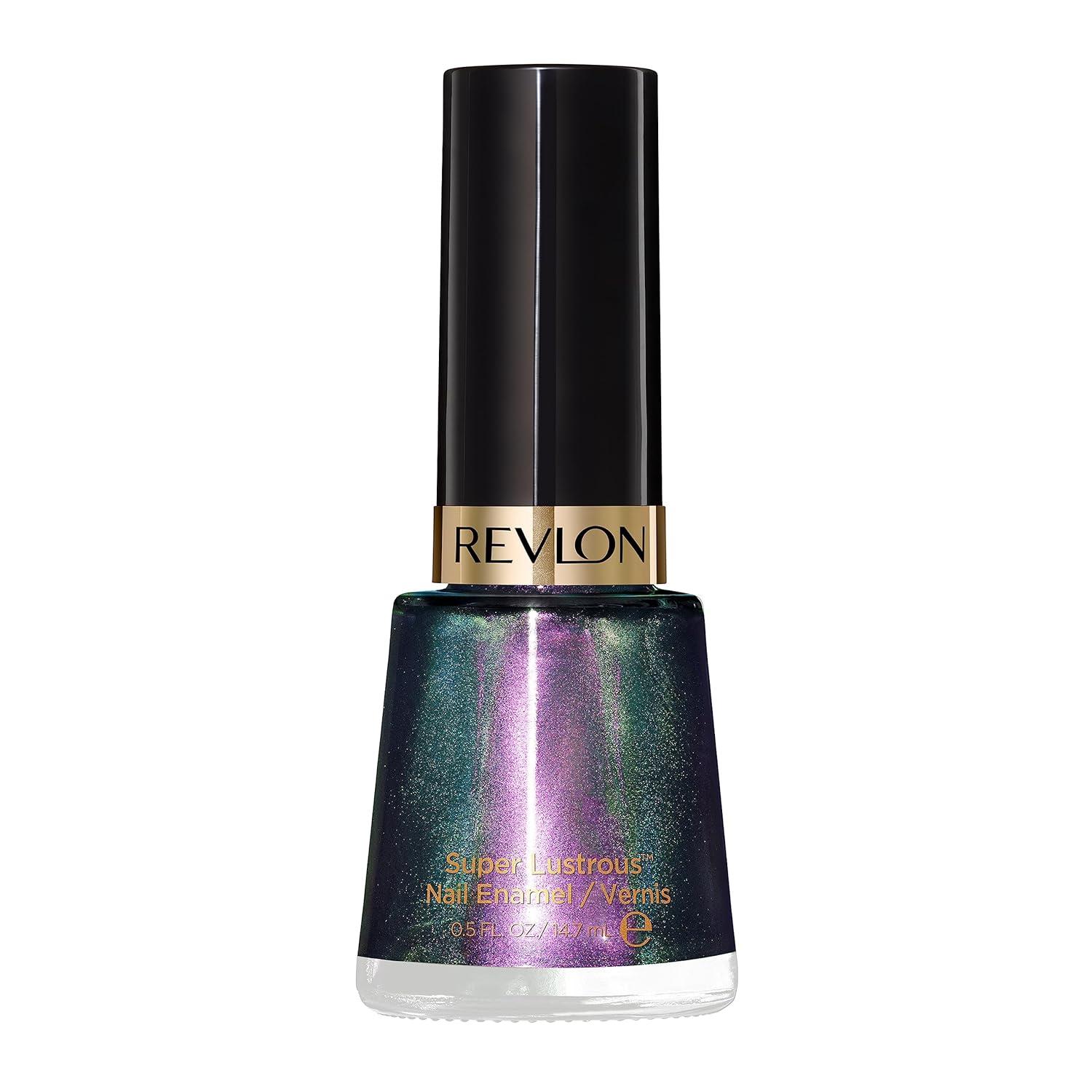 imageRevlon Super Lustrous Nail Polish ChipResistant ampamp Longwear Formula High Shine Finish 723 Electric 05 fl oz120 Amethyst Smoke