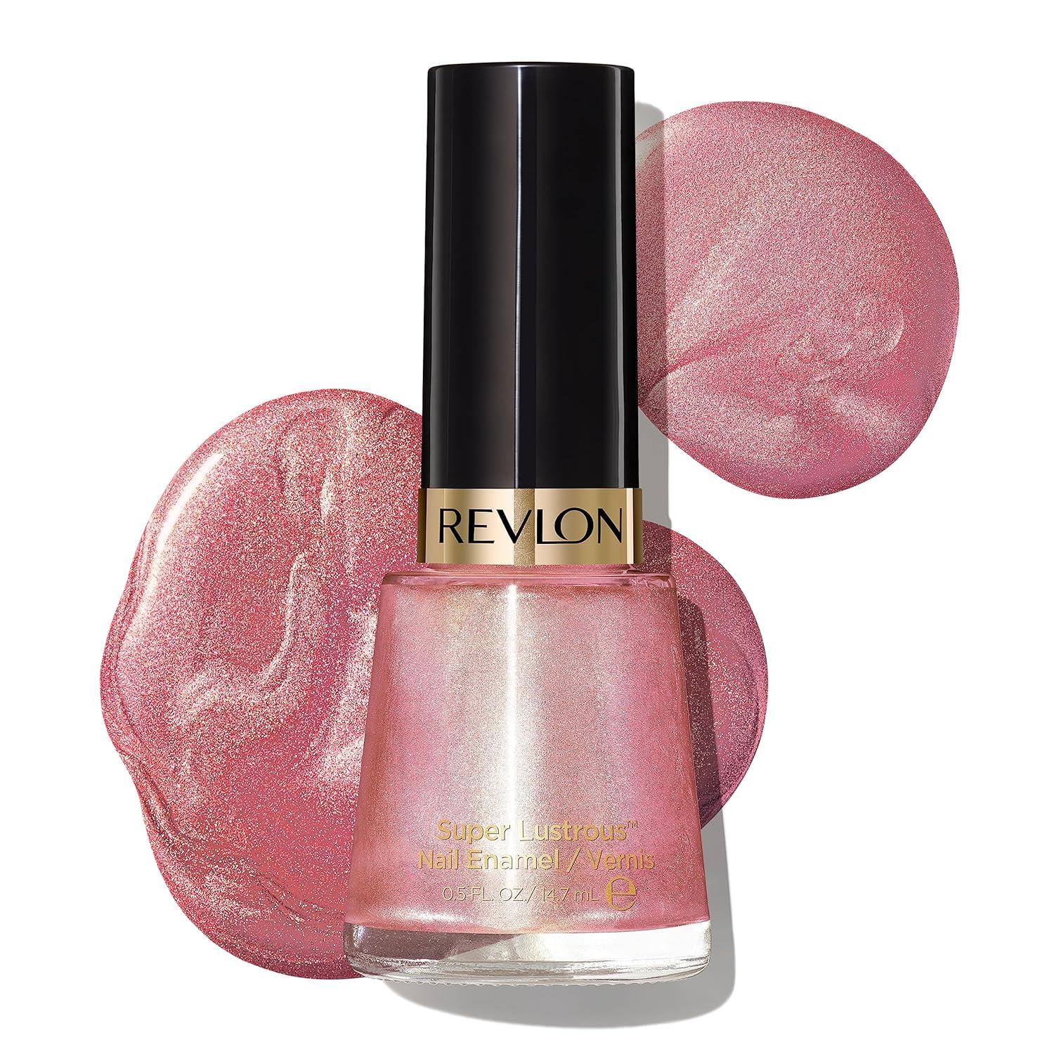 imageRevlon Super Lustrous Nail Polish ChipResistant ampamp Longwear Formula High Shine Finish 723 Electric 05 fl oz125 Blushing