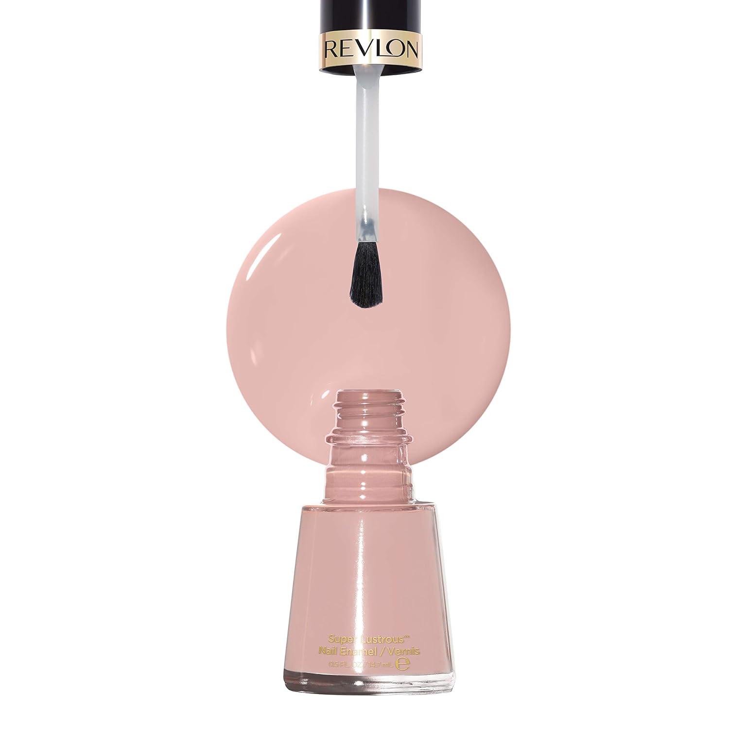 imageRevlon Super Lustrous Nail Polish ChipResistant ampamp Longwear Formula High Shine Finish 771 Clear 05 fl oz165 Romantique