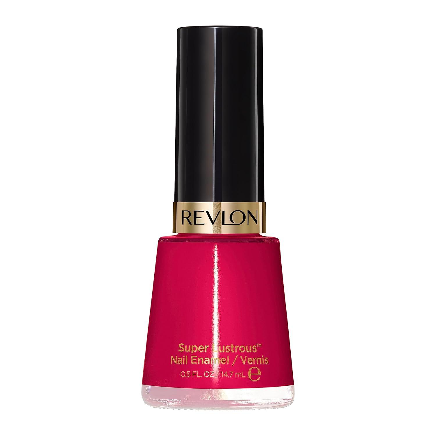 imageRevlon Super Lustrous Nail Polish ChipResistant ampamp Longwear Formula High Shine Finish 771 Clear 05 fl oz270 Cherries In The Snow