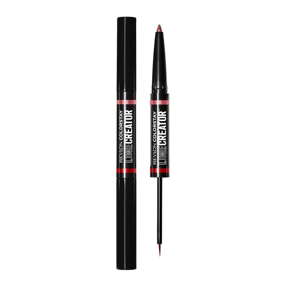 imageREVLON Liquid Eyeliner ampamp Smoky Kohl Pencil ColorStay Line Creator Eye Makeup Waterproof ampamp Transferproof Blackout 0004 ozShes On Fire