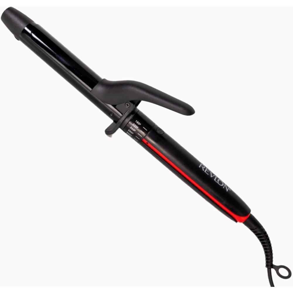 imageREVLON Smoothstay 1 Inch Curling Iron Coconut Oil Infused Curling Wand Helps Enhance Shine ampamp Smoothness Creates Tight Bouncy Curls and Reduced FrizzBlack