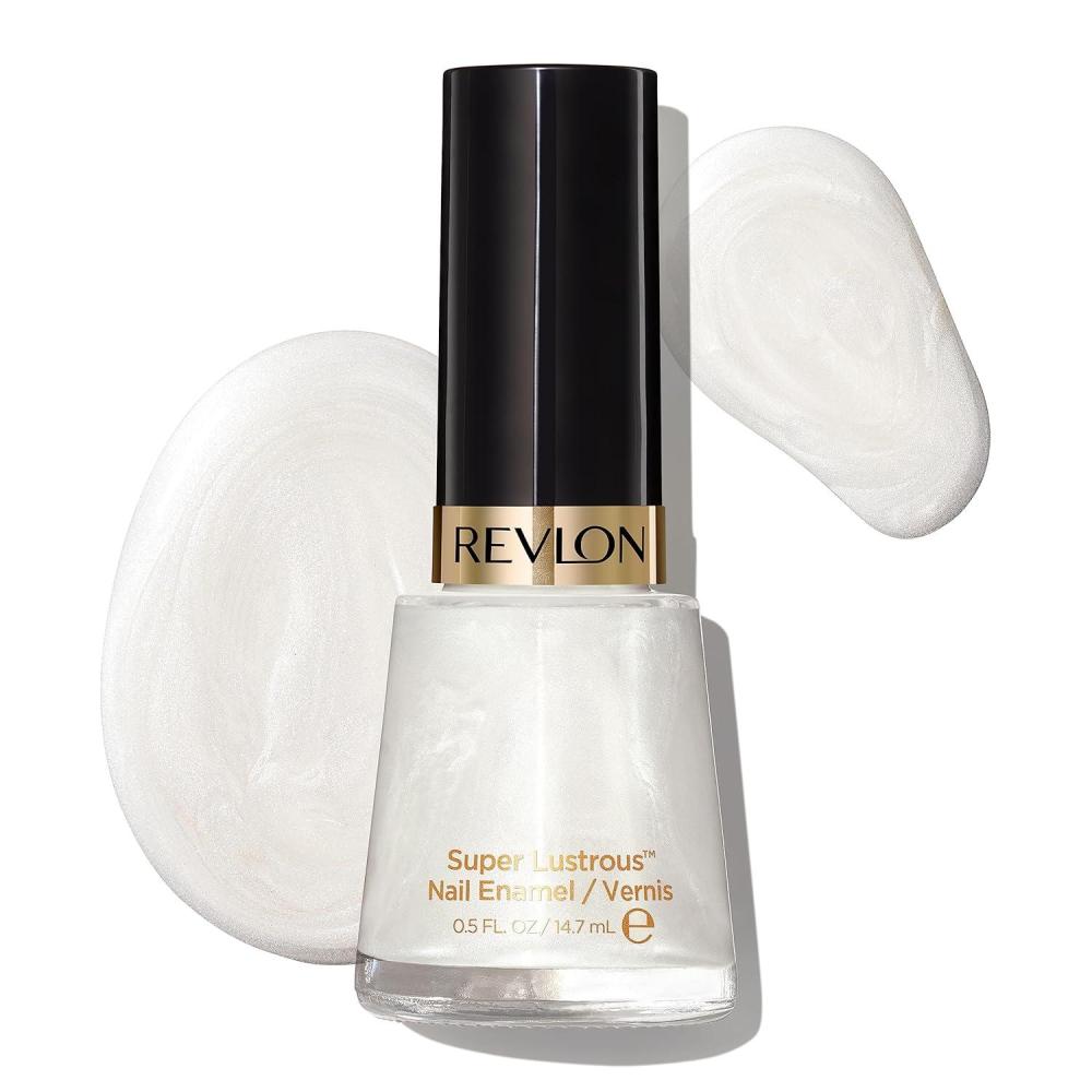imageRevlon Super Lustrous Nail Polish ChipResistant ampamp Longwear Formula High Shine Finish 723 Electric 05 fl oz020 Pure Pearl