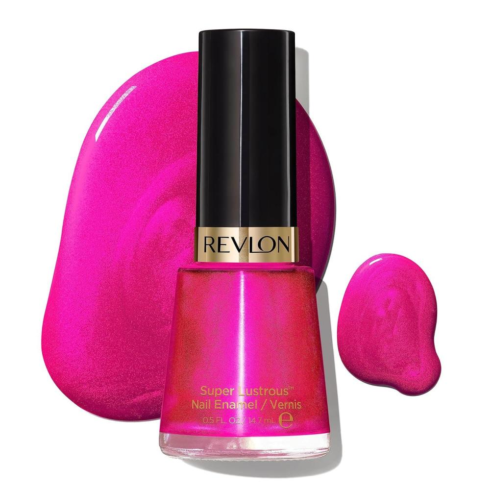 imageRevlon Super Lustrous Nail Polish ChipResistant ampamp Longwear Formula High Shine Finish 723 Electric 05 fl oz723 Electric