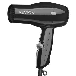 REVLON Compact Hair Dryer | 1875W Lightweight Design, Perfect for Travel, (Yellow)(Black)
