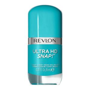 REVLON Ultra HD Snap Nail Color, Natural Rich Glossy Polish, 100% Vegan Formula, No Base or Top Coat Needed, 014 Red and Real, 0.27 fl oz(004 Blue My Mind)
