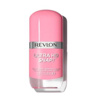 REVLON Ultra HD Snap Nail Color, Natural Rich Glossy Polish, 100% Vegan Formula, No Base or Top Coat Needed, 014 Red and Real, 0.27 fl oz(008 Damsel In a Dress)