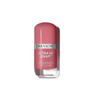 REVLON Ultra HD Snap Nail Color, Natural Rich Glossy Polish, 100% Vegan Formula, No Base or Top Coat Needed, 014 Red and Real, 0.27 fl oz(032 Birthday Suit)