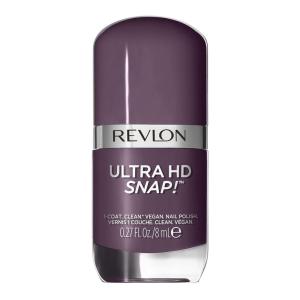 REVLON Ultra HD Snap Nail Color, Natural Rich Glossy Polish, 100% Vegan Formula, No Base or Top Coat Needed, 014 Red and Real, 0.27 fl oz(033 Grounded)