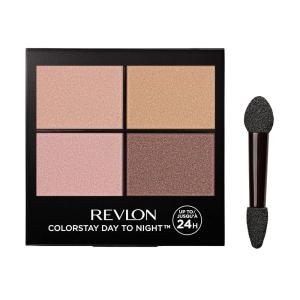 Revlon ColorStay Day to Night Eyeshadow Quad, Longwear Shadow Palette with Transitional Shades and Buttery Soft Feel, Crease & Smudge Proof, 505 Decadent, 0.16 Oz(505 Decadent)