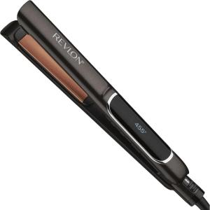 Revlon Copper Smooth Hair Flat Iron | Frizz Control for Fast and Shiny Styles, (XL 1-1/2 in)(Copper)