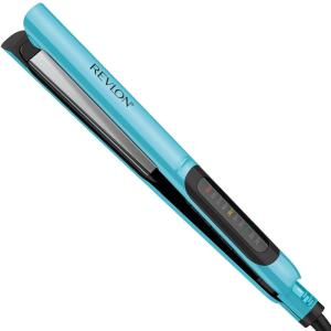 Revlon Lasting Brilliance Digital Hair Flat Iron | Fast, Smooth and Shiny Styling, (1 in)(1 inch)