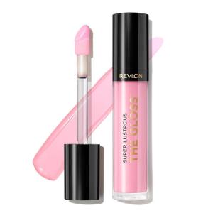 Revlon Super Lustrous The Gloss, 5 Piece Lipgloss Gift Set, Non-sticky High Shine Color in Cream & Pearl Finishes, Pack of 5, 0.75 Fl Oz(207 Pink Sky)