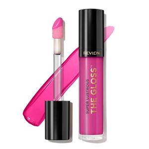Revlon Super Lustrous The Gloss, 5 Piece Lipgloss Gift Set, Non-sticky High Shine Color in Cream & Pearl Finishes, Pack of 5, 0.75 Fl Oz(232 Pink Obsessed)