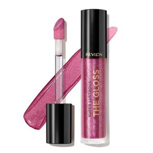 Revlon Super Lustrous The Gloss, 5 Piece Lipgloss Gift Set, Non-sticky High Shine Color in Cream & Pearl Finishes, Pack of 5, 0.75 Fl Oz(275 Dusk Darling)