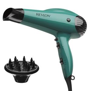 Revlon Volume Booster Hair Dryer | 1875W for Voluminous Lift and Body, (Green)(Green)