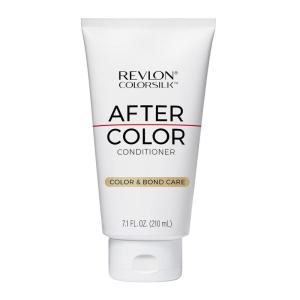 REVLON ColorSilk After Color Conditioner, Moisturizing & Strengthening Hair Care, Bond Repair with Vegan Keratin, For All Hair Colors & Types, 7.10 fl oz