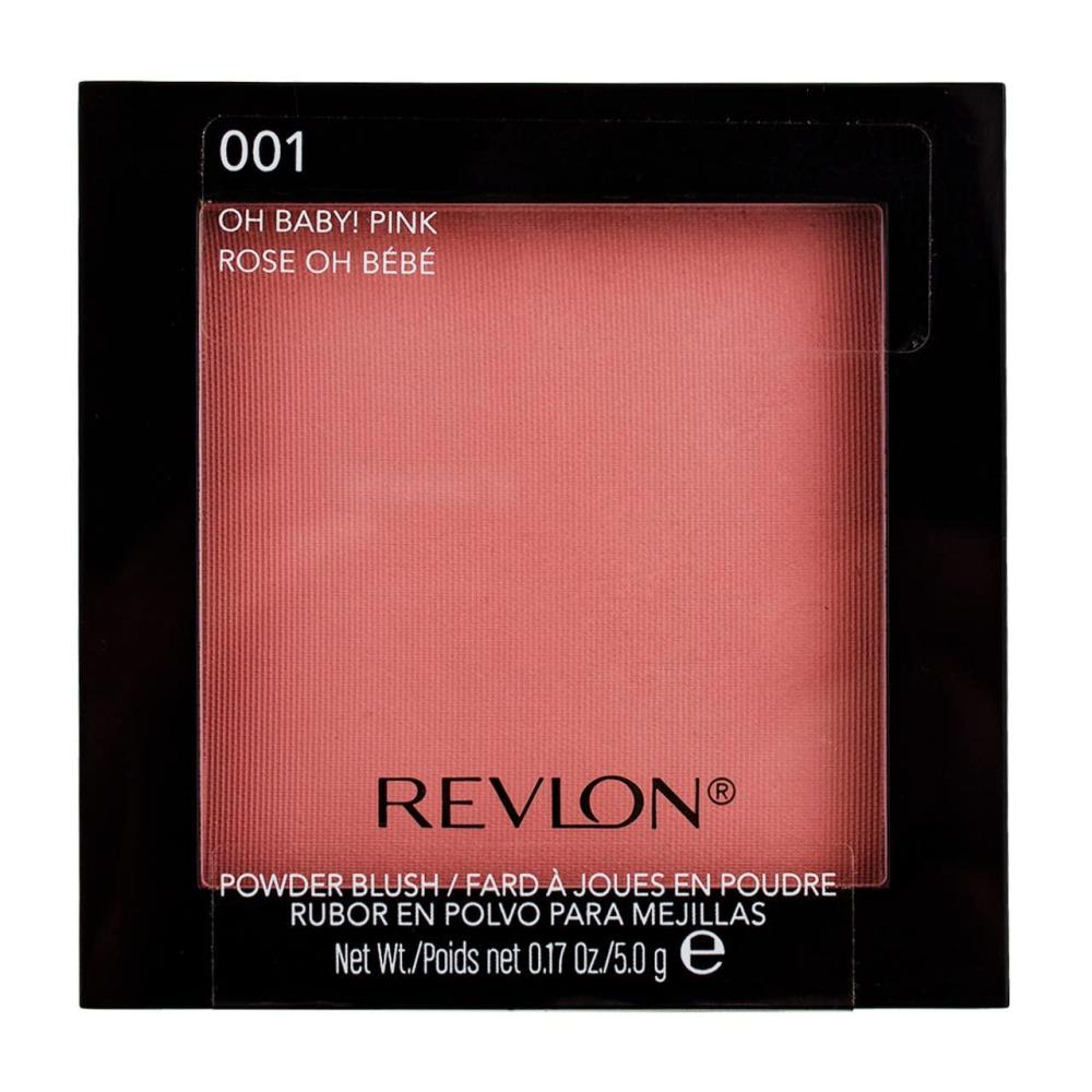 imageRevlon Powder Blush Face Makeup High Impact Buildable Color Lightweight ampamp Smooth Finish 014 Tickled Pink 017 ozPink