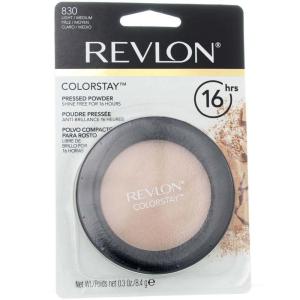 Revlon ColorStay Pressed Powder Face Makeup, Longwearing, Fragrance-Free, Noncomedogenic, 840 Medium, 0.3 oz(Light Medium)